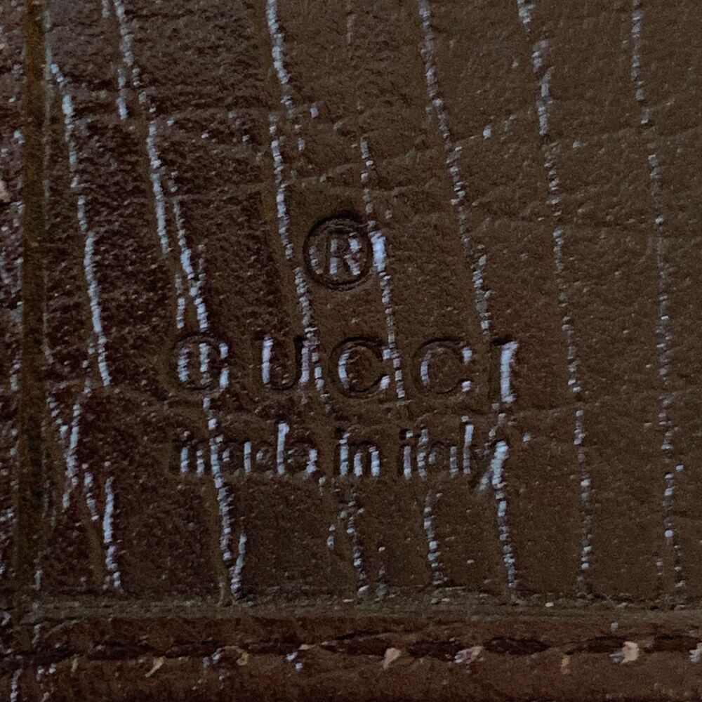 Gucci bamboo monogram compact Wallet Authentic with COA and box - Picture 4 of 8